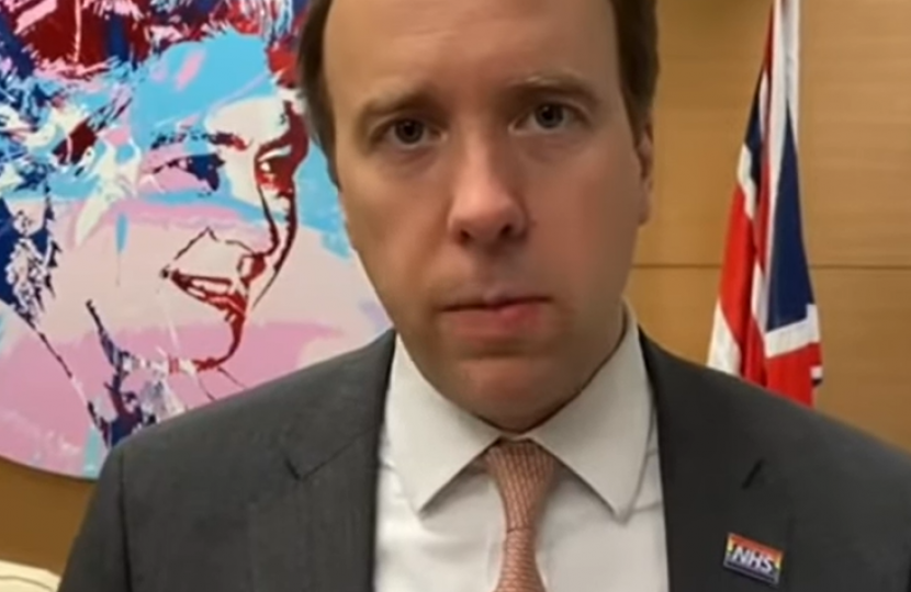 Personal message from Health Secretary Matt Hancock