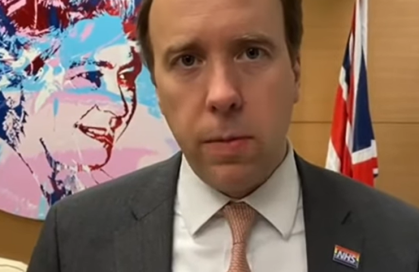 Personal message from Health Secretary Matt Hancock