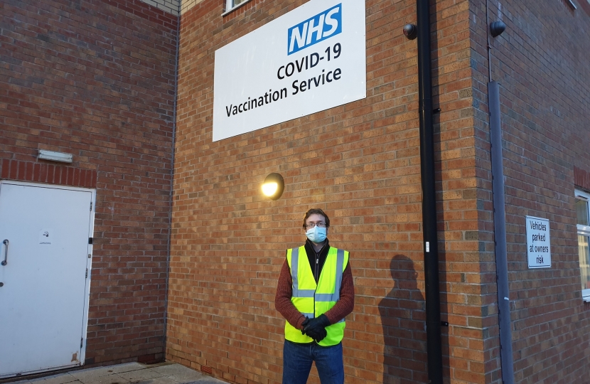 Visiting Anston vaccination centre