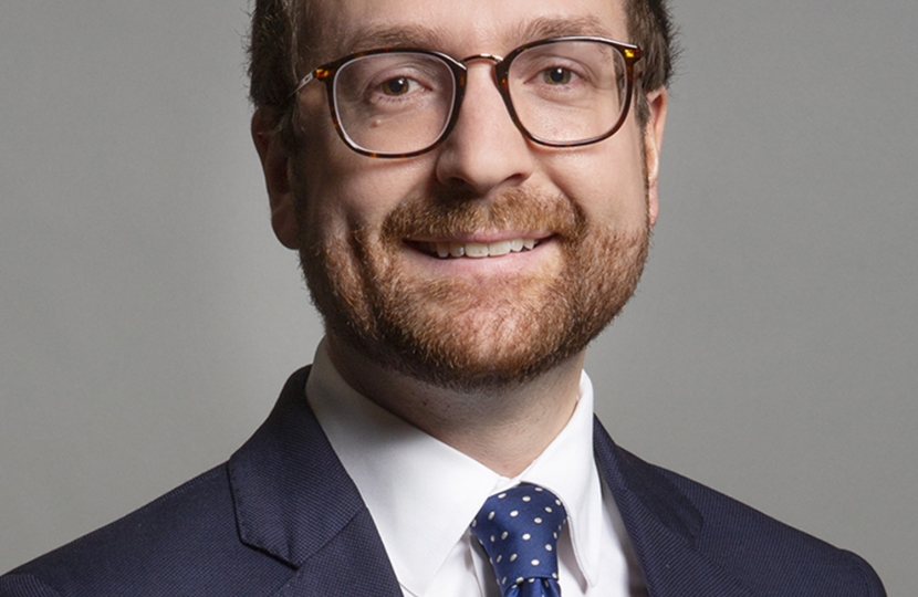 Alexander Stafford MP headshot