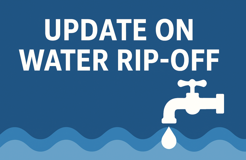 Update on Water rip-off