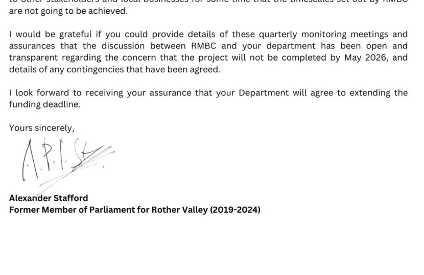 Letter to Rayner 2