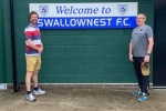 Alexander Stafford MP at Swallownest FC
