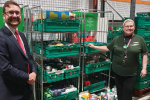 Alexander Stafford MP visits Morrisons Maltby