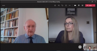 Alexander meets Alan Billings