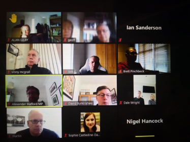 Alexander chairs Arlington noise meeting