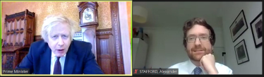 Alexander Stafford MP has virtual meeting with PM Boris Johnson