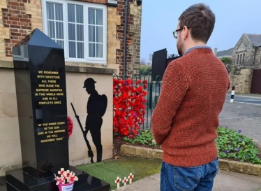 Alexander Stafford MP remembrance event
