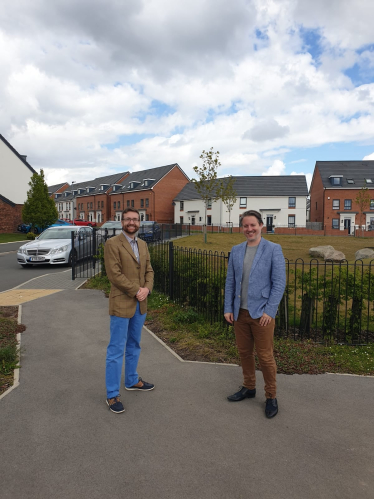Alexander Stafford MP with Howarth staff in Waverley