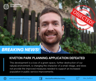 Kiveton Park planning application rejected
