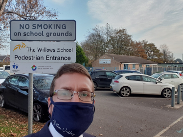 Alexander Stafford MP The Willows School Thurcroft