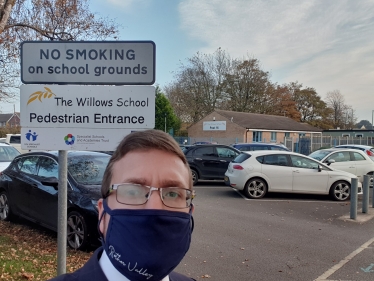 Alexander Stafford MP The Willows School Thurcroft
