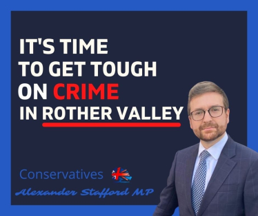 Alexander Stafford MP crime graphic