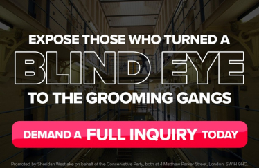 Demand a national inquiry into rape gangs